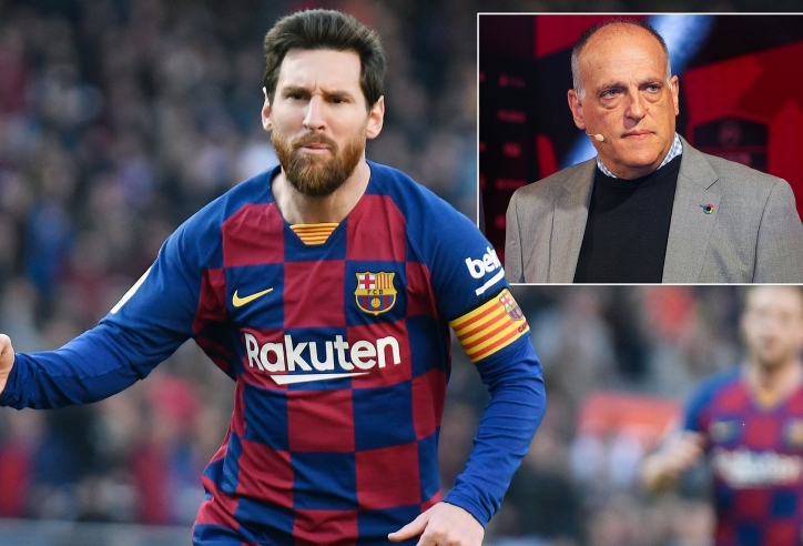 Chủ tịch La Liga vẫn chưa hết 'cay cú' vì Lionel Messi