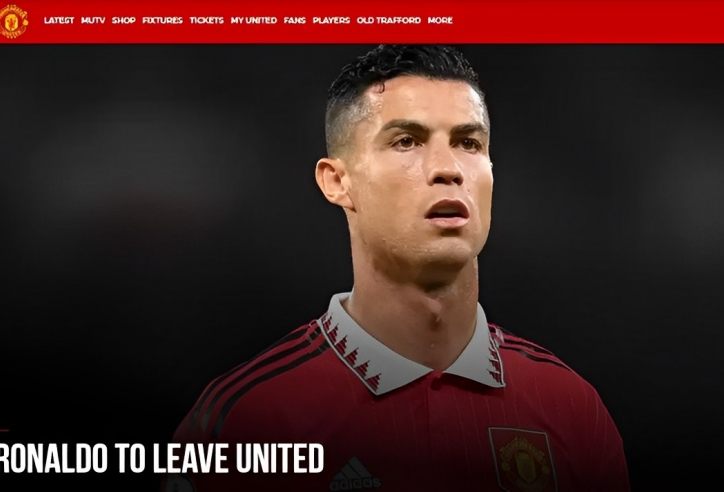 CHÍNH THỨC: MU thông báo chia tay Ronaldo