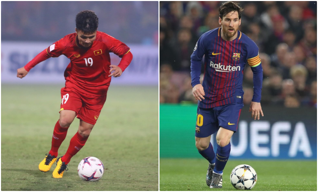 Quang Hải phát biểu muốn đối đầu Messi, có thể sang Pháp thi đấu?