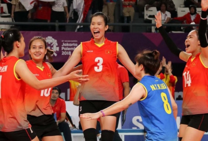 Cúp bóng chuyền Châu Á 2022: ĐT nữ Việt Nam 'thoát khỏi' bảng tử thần