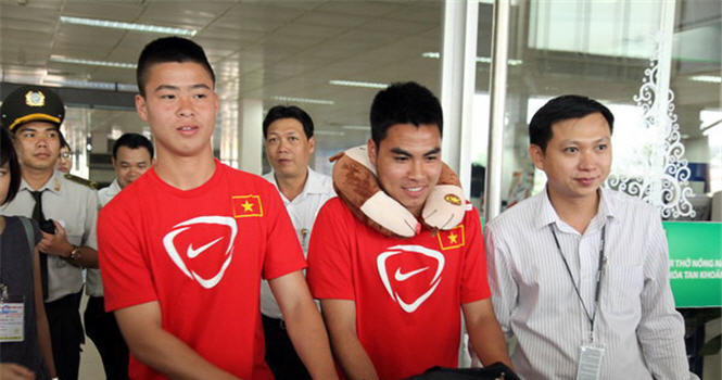 Cúp Tứ hùng 2014: U19 Việt Nam đã có mặt tại TP.HCM