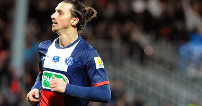 Ibrahimovic tỏa sáng, PSG vùi dập Brest 5-2 tại Cúp QG Pháp