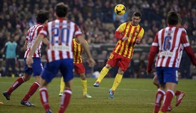 Video bóng đá: Màn trình diễn của Messi trước Atletico