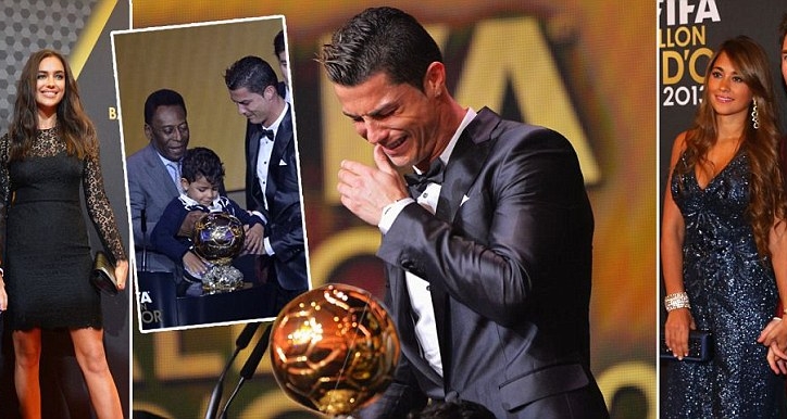Ronaldo trở thành chủ nhân Quả bóng vàng 2013