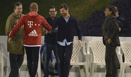 Villas-Boas bất ngờ ghé thăm TT huấn luyện của Bayern Munich