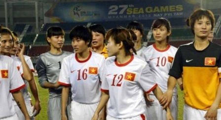 ĐT nữ Việt Nam đã nhận được 3 tỷ tiền thưởng cho ngôi vị Á quân SEA Games
