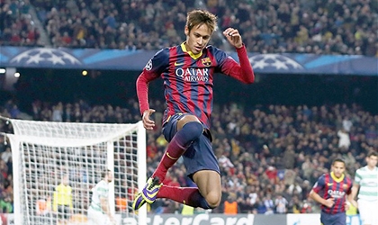 Neymar bình phục trước đại chiến với Manchester City tại Champions League
