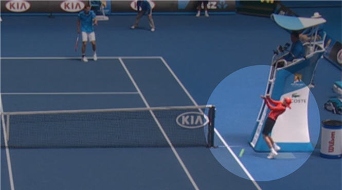 Video tennis: Những hình ảnh ấn tượng nhất trong ngày thi đấu thứ 7 (Australian Open 2014)