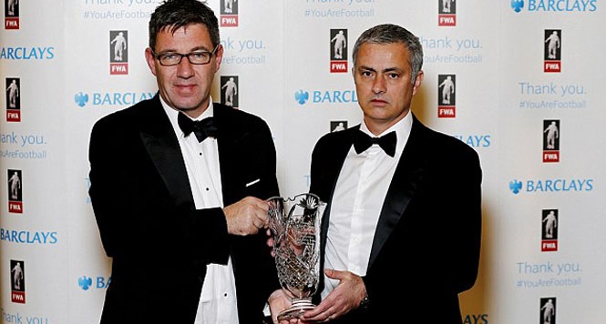 HLV Mourinho xuất sắc nhận giải thưởng của FWA