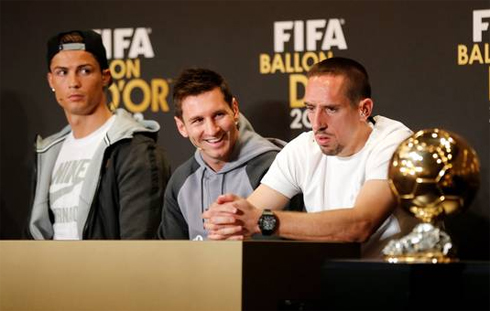 Ribery không phục vì Ronaldo giành Quả bóng Vàng