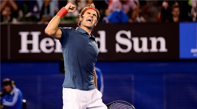 Video tennis: Federer - Murray (Tứ kết Australian Open 2014)
