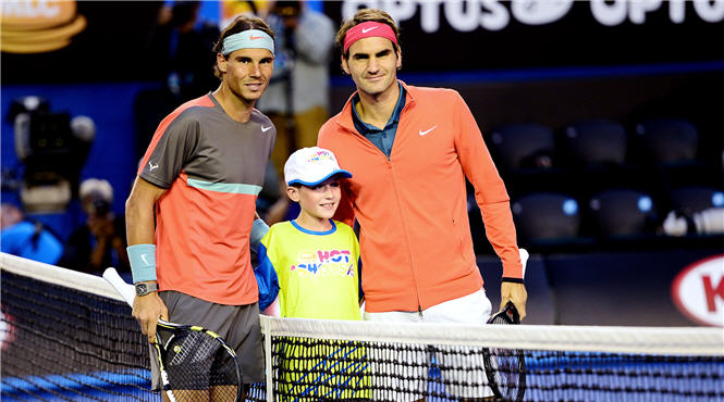 Video tennis: Rafael Nadal vs Roger Federer (bán kết Australian Open 2014)