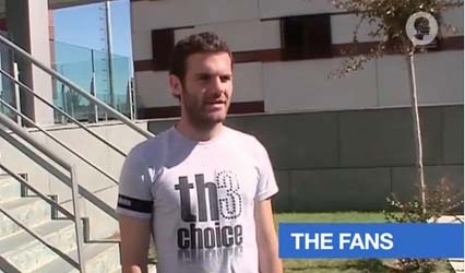 Video: Buổi phỏng vấn đề tiên của Mata ở Man Utd?