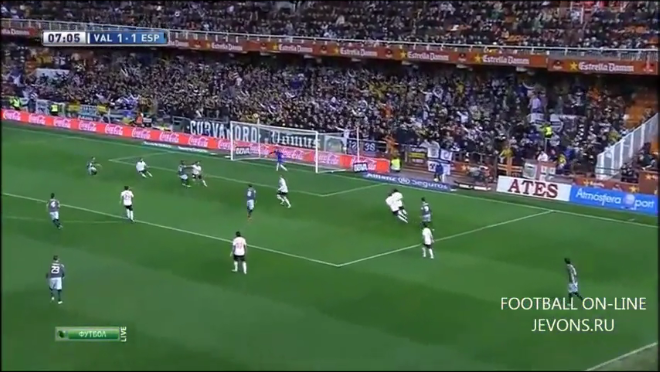 Video bàn thắng: Valencia 2-2 Espanyol (Vòng 21 - La Liga 2013/14)