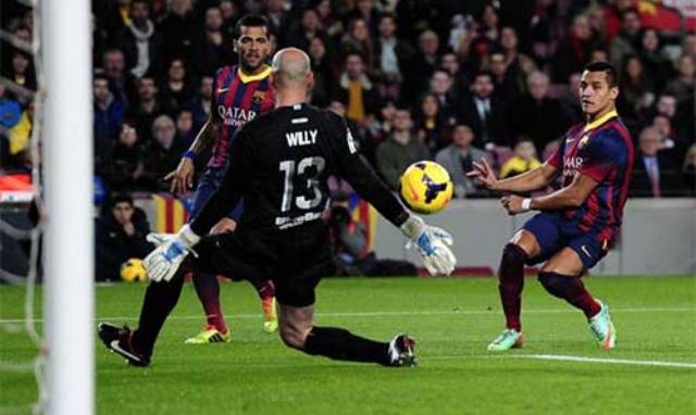 Video bàn thắng: Barca 3-0 Malaga (Vòng 21 - La Liga 2013/14)