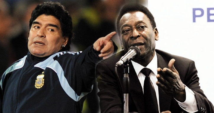 Maradona nóng mặt vì Quả bóng vàng của Pele