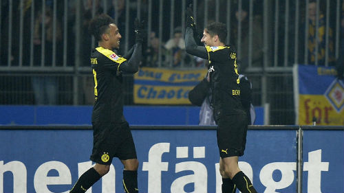 Video bàn thắng: Braunschweig 1-2 Dortmund (Vòng 19 - Bundesliga)