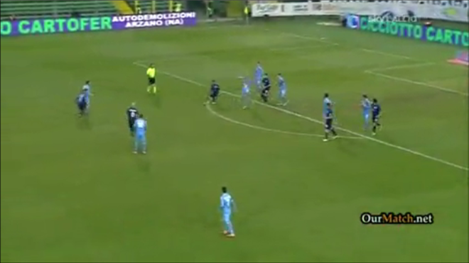Video bàn thắng: Atalanta 3-0 Napoli (Vòng 22 - Serie A 2013/14)