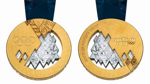 Mất 3kg vàng để chế tác huy chương cho Olympic Sochi