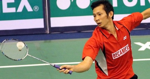 Tiến Minh vào bán kết Giải cầu lông Indonesia với thành tích toàn thắng