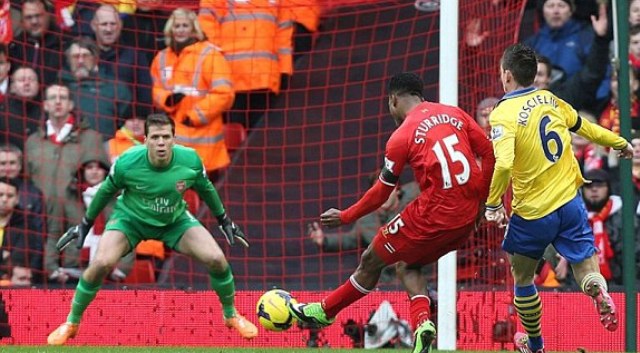 Video bàn thắng: Liverpool 5–1 Arsenal (Vòng 25 - Premier League 2013/14)