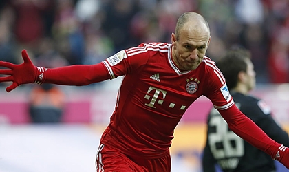 Robben: Bayern Munich sớm muộn cũng bị chấm dứt chuỗi trận bất bại