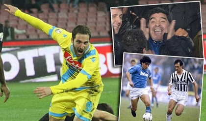 Maradona phấn khích vì chiến thắng của Napoli