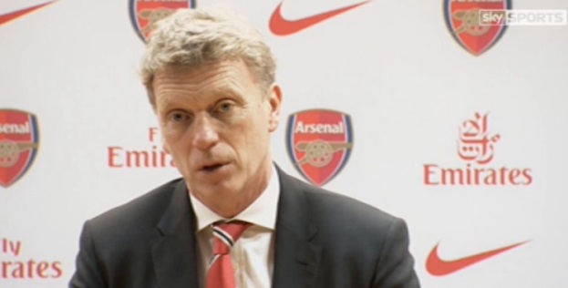 HLV David Moyes hài lòng với kết quả hòa trước Arsenal