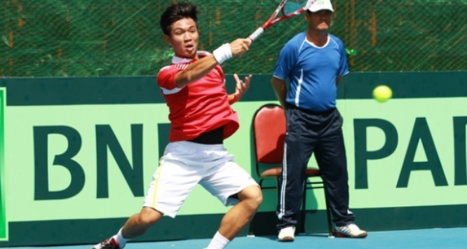 Davis Cup 2014: Hoàng Thiên thất bại, Việt Nam phải đấu play-off trụ hạng