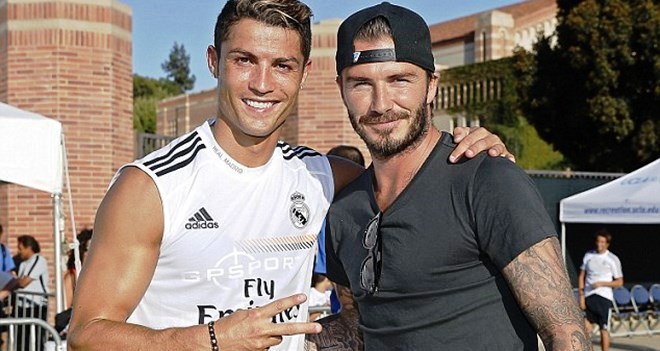 Beckham muốn đem Ronaldo về CLB mới mua
