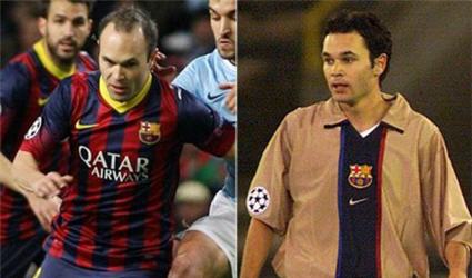 Iniesta có trận đấu thứ 100 tại các giải đấu châu Âu