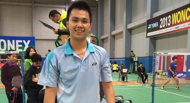 Phạm Cao Cường vào tứ kết giải cầu lông U19 châu Á 2014