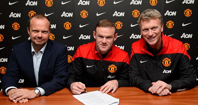 Nhận lương khủng, Rooney chính thức gia hạn với Man Utd đến 2019