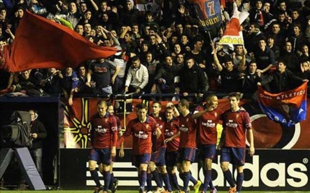Video bàn thắng: Osasuna 3-0 Atletico (Vòng 25 - La Liga 2013/14)