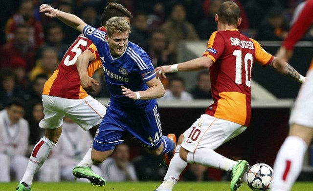 Video bàn thắng: Galatasaray 1-1 Chelsea (Champions League 2013/14)