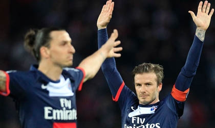Ibrahimovic: PSG đang nhớ Beckham