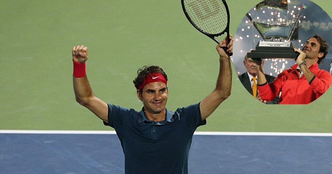 Đánh bại Berdych, Federer có danh hiệu thứ 6 tại Dubai Tennis Championships