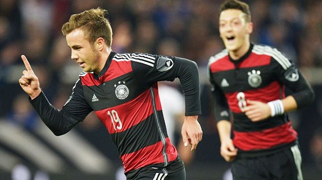Ozil kiến tạo giúp Đức thắng tối thiểu trước Chile