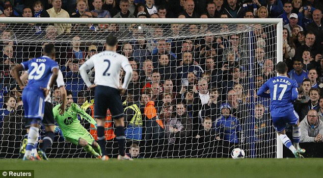 Video bàn thắng: Chelsea 4 - 0 Tottenham (Vòng 29 - Ngoại hạng Anh)