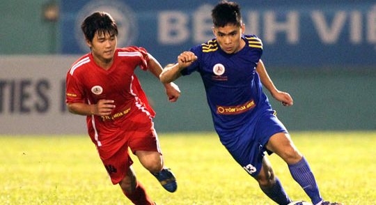B.Bình Dương chia điểm Sanatech Khánh ở VCK U19 QG 2014