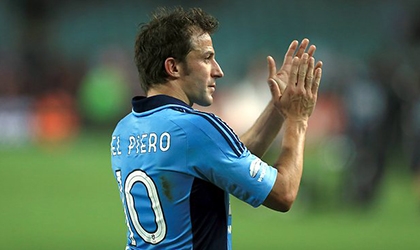 Del Piero có thể trở lại Serie A