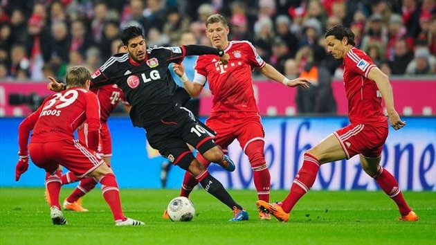 Video bàn thắng: Bayern Munich 2-0 Leverkusen (Vòng 25 - VĐQG Đức)