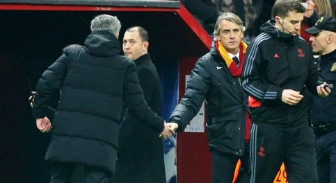 Mancini và Mourinho lại khẩu chiến tóe lửa