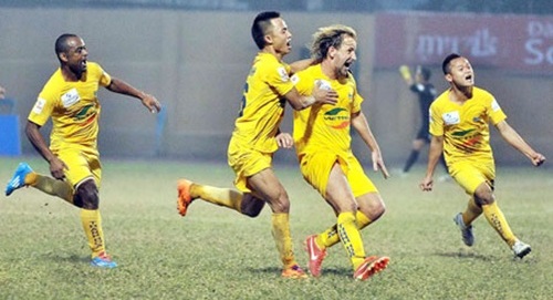 Thanh Hóa lại giành cú ăn ba giải thưởng tháng 2 V-League 2014