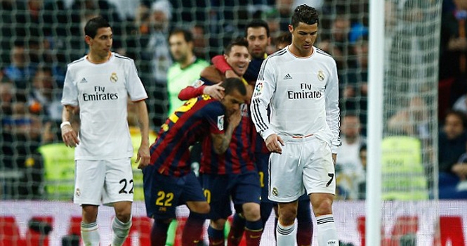 Góc nhìn: Real Madrid chỉ giành 1/12 điểm khi đối đầu Barca và Atletico