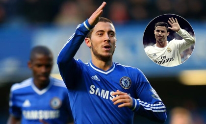 'Cristiano Ronaldo không phải hình mẫu để Hazard học tập'