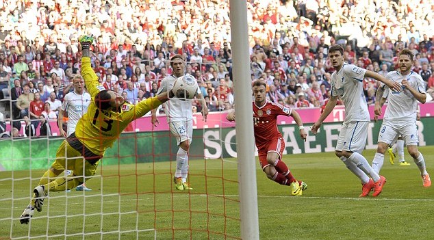 Video bàn thắng: Bayern Munich 3-3 Hoffenheim (VĐQG Đức 2013/14)