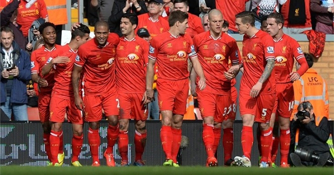 Liverpool phá kỉ lục ghi bàn tại Premier League