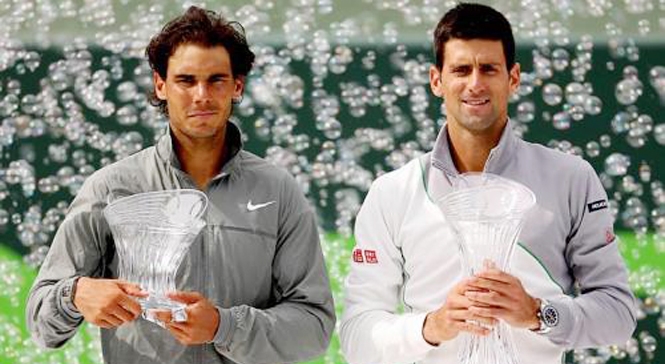 Video tennis: Djokovic dễ dàng đánh bại Nadal tại chung kết Miami Masters