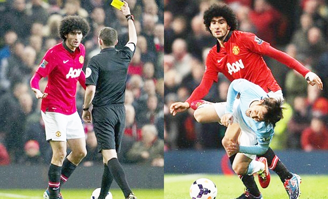 Video bóng đá: Zabaleta và những tình huống 'chơi bẩn' của Fellaini